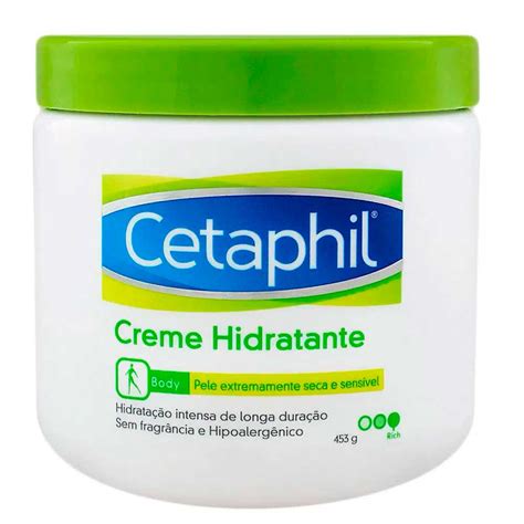 cetaphil creme hidratante 453g promoção